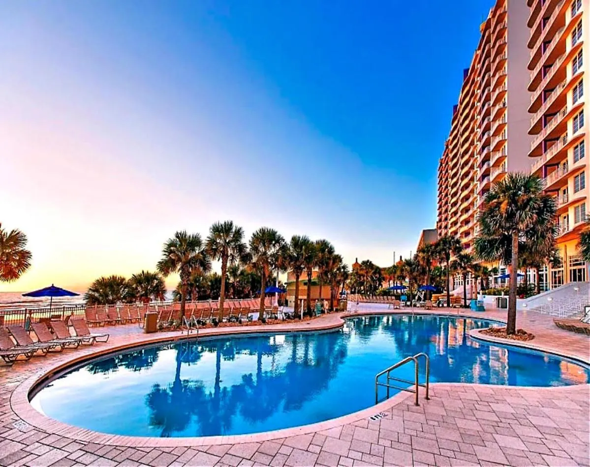 16Th Floor 1 Bedroom Resort Condo Direct Oceanfront Wyndham Ocean Walk Resort Daytona Beach 1606 0*,  United States