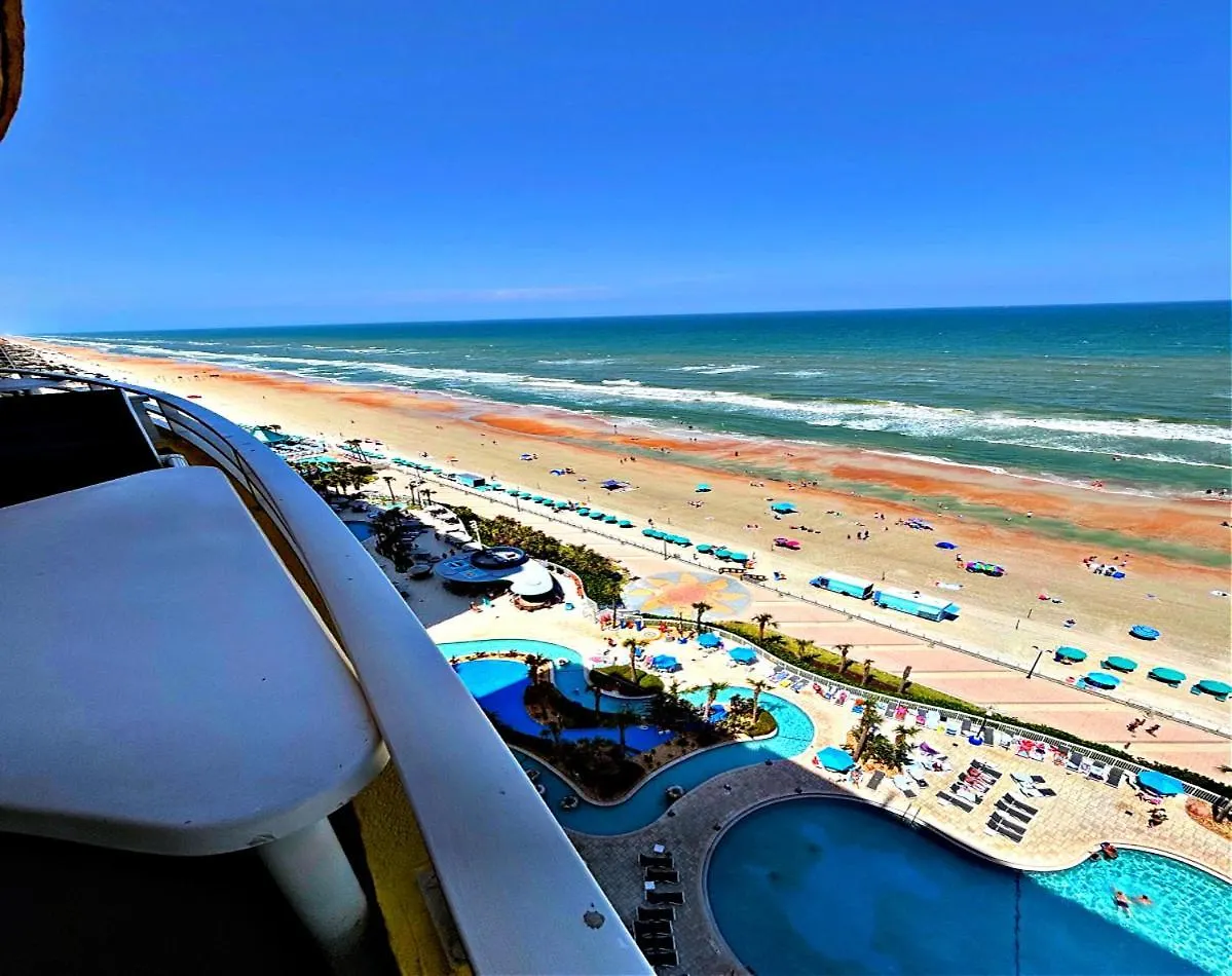 16Th Floor 1 Bedroom Resort Condo Direct Oceanfront Wyndham Ocean Walk Resort Daytona Beach 1606 Apartment